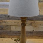 Schemerlamp Met Houten Poot thumbnail 5