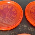 Vintage Onderzetters Plastic 7X thumbnail 4