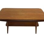 Vintage Salontafel Jaren 60 Coffee Table Omkeerbaar Blad thumbnail 11