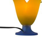 Vandeheg - Table Lamp Made From Glass - Blue/Yellow - Model Tullip thumbnail 6