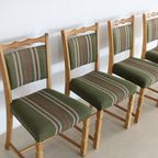 Vintage Brutalist Eetkamerstoelen | Stoelen | Set Van 4 Prijs/Set thumbnail 5