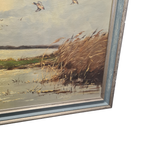 Landschap Schilderij Met Eenden D. Vd Velde thumbnail 6