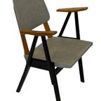 Vintage Zwager Ermeloo, Palais De Tokyo Stoel 50's Design thumbnail 8