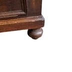 Vintage Bureau / Antieke Massief Bureau Met Lades thumbnail 12