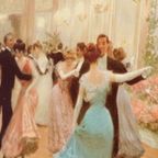 An Elegant Soiree Door Victor Gabriel Gilbert Print thumbnail 6