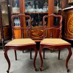 Paar Stoelen In Rococo Stijl. thumbnail 3