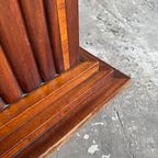Interbellum Bijzet Tafel Met Prominente Houtnerf thumbnail 7