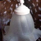 IKEA Jaren 80/90 Wandlamp Romantisch Glazen Kap Kuplett 5pst thumbnail 5