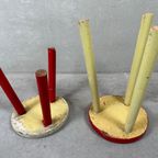 Vintage Set Plantentafeltjes/krukjes thumbnail 4