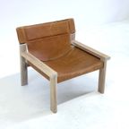 Tuigleren Cognac Kleurige Fauteuil thumbnail 20