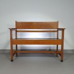 Art Deco / Haagse School / Bench / 1930S thumbnail 10