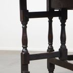 Zeer Mooie Antieke Eikenhouten Engelse Gateleg Tafel Met Een Uitmuntend Patina thumbnail 14