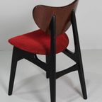 6x Vintage Eetkamerstoelen G-Plan - Rood, Jaren '50/'60 thumbnail 20