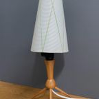 Wood Smalll Table Lamp 1960s thumbnail 4