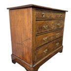 Vintage Houten Ladekast / Commode Met 'gouden' Handgrepen thumbnail 5