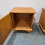 2 Vintage Nachtkastjes Nightstands Jaren 50 Nachtkastje thumbnail 11