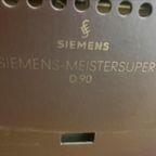 Vintage Houten Radio Siemens Meistersuper D90 thumbnail 5