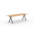 Studio Henk Eettafel Slim X Type Hardwax Olie Naturel, Rechthoekig thumbnail 2