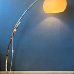 Vintage Sölken Leuchten Space Age Boogvloerlamp | Moderne Paddestoel Staande Lamp Uit Het Midden thumbnail 3