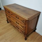 Vintage, Queen Ann Ladekast, Commode Dressoir Ladekastje Badkamermeubel thumbnail 9