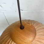 Vintage Houten Luster / Hanglamp thumbnail 4