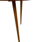 Vintage Salontafel Coffee Table Jaren 60 Conische Poten thumbnail 10