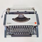 Vintage Olympia Traveller De Luxe Typemachine Met Koffer ‘70 thumbnail 8