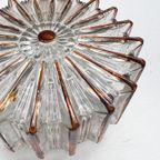 Herda Glazen Wandlamp Of Plafondlamp 18 Cm, 1970's thumbnail 2