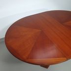 Extendable Art Deco Dining Table 1970S thumbnail 14