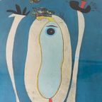 Miro Art-Print Van Schilderij From Earth To Sky In Lijst thumbnail 5