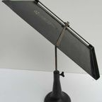 Antieke Ijzeren Art Deco Muziekstandaard, Tafelmodel thumbnail 5