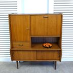 Prachtige Wenge Houten Brutalist Eettafel thumbnail 13