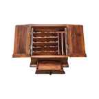 Vintage Teak Bureau Brievenkastje thumbnail 3