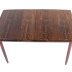 Set Van 4 Palissander Stoelen + Eettafel Eetset Vintage thumbnail 14