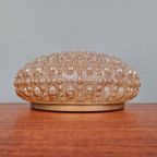 Glazen Plafondlamp Met Bubbelglas, Helena Tynell, Limburg, 1970 thumbnail 2