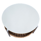 Salontafel Met Lectuurmand – Jaren 70 - (mf20) thumbnail 6