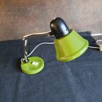 Bureaulamp - Tafellamp - Bedlamp - Groen - Jaren '60/'70 thumbnail 3