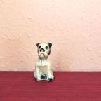 WIT Blauwe Hondje Beeldje thumbnail 4