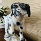 Grote Vintage Pointer Jacht Hond Keramiek thumbnail 4