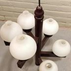 Vintage Deense Design Kroonluchter / Hanglamp, Vitrika thumbnail 6