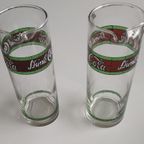 Vintage Set Coca Cola 'Glas In Lood 'Style thumbnail 5