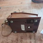Vintage Houten Draaischijf Telefoon Ptt thumbnail 5