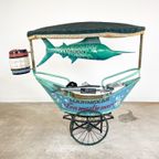 Vintage Vis Verkoop Marktkraam Decoratie thumbnail 2