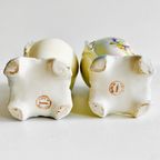 Set Art Nouveau Vaasjes Czechoslovakia Porselein 1920’s thumbnail 9