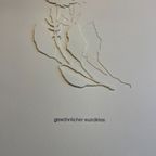 Jessica Toliver, Gewohnlicher Wundklee, Signed Paper-cutting Is One Of Only 50 Limited-edition thumbnail 2