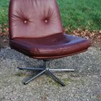 Vintage Fauteuils (3) Met Hocker (2) thumbnail 3