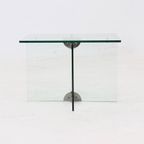 Italian Modern Glass Side Table 1970S thumbnail 3