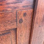 Kersenkleurige Eiken Dressoir, 175 Cm Breed, Topkwaliteit thumbnail 12