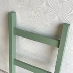 Groen Decoratie Laddertje Hout Trapje thumbnail 5