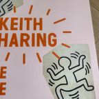 Keith Haring  (1958-1990), Grace House Mural, Exibition Poster, Printed In 2022 thumbnail 3